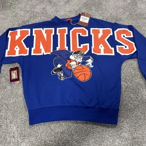 New York Knicks Mitchell & Ness Hardwood Classic Women’s Size S Crewneck NWT - Picture 1 of 7