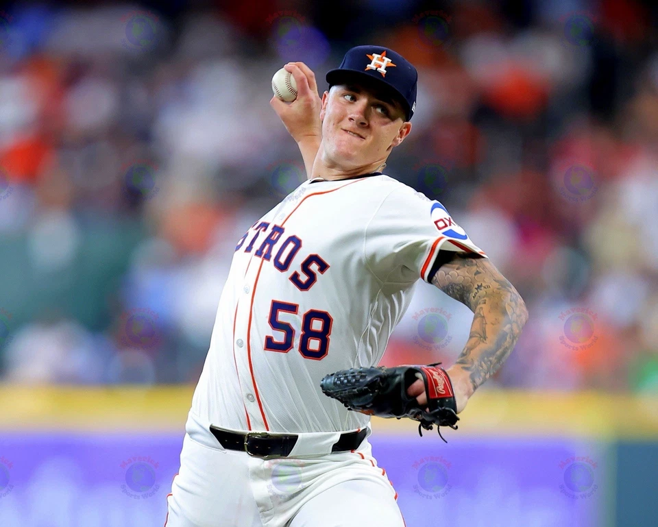 8x10 Photo HUNTER BROWN Houston Astros World Series Champion 2022 All Star - Image 1 of 1