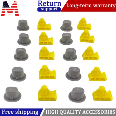 20pcs For 2011-2017 Nissan Juke Wheel Well Opening Moulding Clips & Grommets Kit Foto 1 de 4