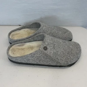 Pantofole Birkenstock Zermatt in feltro di lana taglia 9 strette da donna 7 da uomo US/40EU comode - Foto 1 di 8