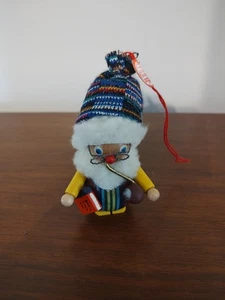 Handcrafted W. German Steinbach Ornament Grandpa W/ Pipe & Book MINT! - Picture 1 of 6