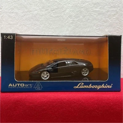 AUTOart 1/43 Lamborghini Murcielago modellino auto pressofuso nero nuovo - Immagine 1 di 4