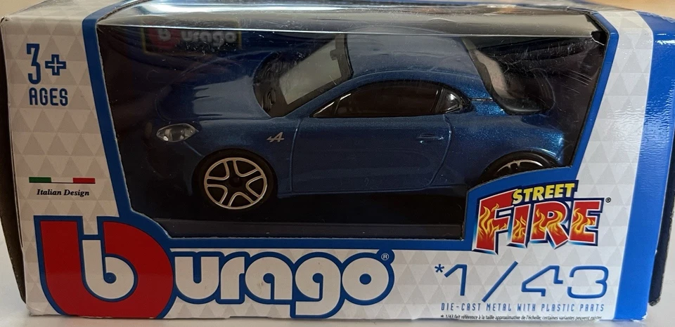 BBURAGO STREET FIRE ALPINE A110 DE 2018 A 110 ÉCHELLE 1:43 ÈME BURAGO - Photo 1/1