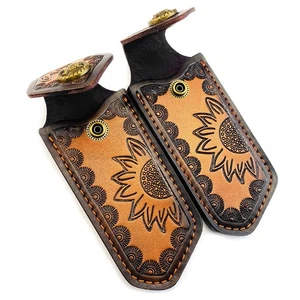 Hunting Multi Holster Tools Fixed Blade Carry Leather Sheath for Swiss Army Kniv - Bild 1 von 6