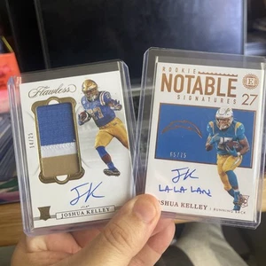 2020 Flawless Collegiate JOSHUA KELLEY Rookie Patch Auto Gold /25 UCLA Bruins - Picture 1 of 2