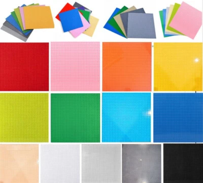 Colours Lego Compatible Base Plates Building Blocks Brick Baseplate 32x32 Stud - image 1 of 4
