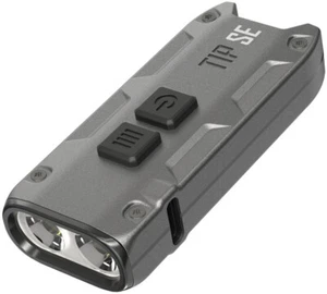 Nitecore TIP SE Keychain Light Gray Demo And Daily Modes Aluminum Construction - Picture 1 of 1