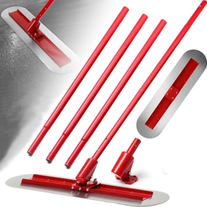 Concrete Bull Float Aluminium Alloy Cement Float Tool Trowel Handles w/ Brackets - Picture 1 of 20