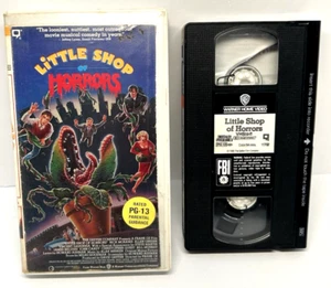 Vintage 80s Little Shop of Horrors VHS Cult Horror Comedy Musical Rick Moranis - Picture 1 of 24