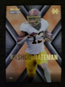2021 Wild Card Matte Rashod Bateman RC ORANGE XPLODE CHASE PACK - Picture 1 of 2
