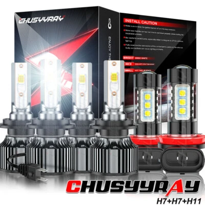 Kit de faros antiniebla de haz alto bajo LED para Suzuki Kizashi 2010-2013 Foto 1 de 4