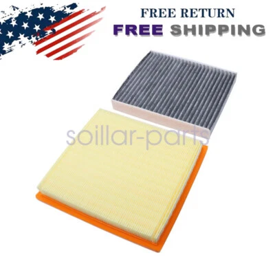 Filtro de aire del motor y filtro de aire de cabina para Subaru Impreza 2017 2018-2022 Foto 1 de 4