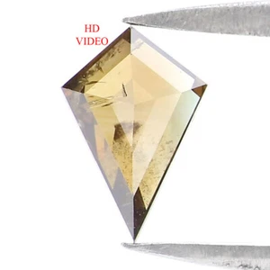 0.38 CT Natural Loose Kite Shape Diamond 7.20 MM Brown Color Kite Diamond LQ9541 - Picture 1 of 8