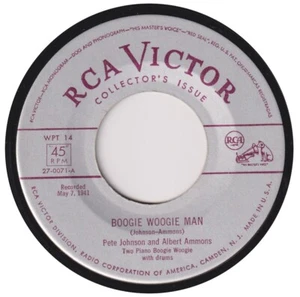 PETE JOHNSON & ALBERT AMMONS “Boogie Woogie Man” RCA (1951) - Picture 1 of 2