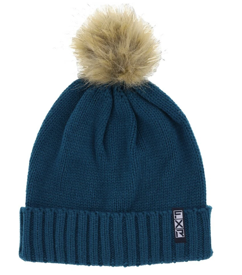 FXR Adulto Moto de Nieve Sonic POM Gorro Azul Océano 221619-4800-00 LIQUIDACIÓN Foto 1 de 1