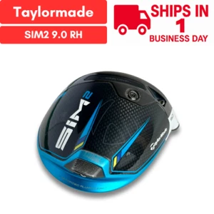 TaylorMade SIM2 9 degree Driver Head Only RH With Head Cover USED FAST SHIP - Picture 1 of 24