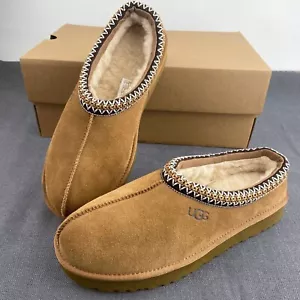 UGG Tasman Women's Suede Upper Slippers Chestnut/Brown US6-11 Shoe Size With Box - Picture 1 of 8