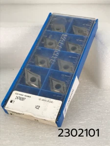 DNMP 531 E VC2 New Full Package of 10 Valenite Tungsten Carbide Inserts - Picture 1 of 6