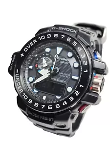 ▶️ Casio G-SHOCK GWN-1000B-1AJF Gulfmaster Triple Sensor Excellent Condition Box - Picture 1 of 17