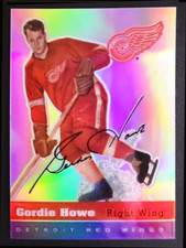 1998 O-PEE-CHEE TOPPS CHROME BLAST FROM THE PAST 8 GORDIE HOWE REFRACTOR HQ CARD