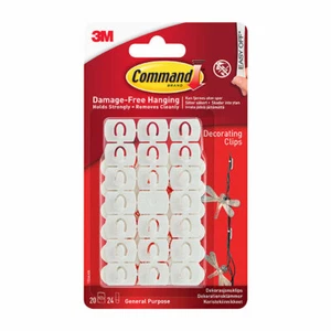 3M COMMAND 17026 | Decorating Clips& Strips | Damage-Free Hanging | Strong Hold - Picture 1 of 10