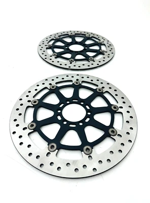Pair of Ducati Brake Discs Brembo Ducati 748 996 998 S4r 620 ST2 New - Image 1 of 4