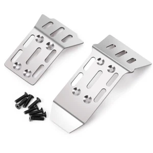 Stainless Steel Front Rear Chassis Armor Protector For 1/18 Granite Grom RC Car - Picture 1 of 5
