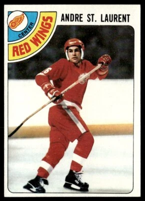 1978-79 Topps Andre St. Laurent Detroit Red Wings #32 - Image 1 of 2