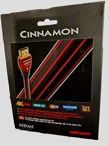 AudioQuest Cinnamon 8m HDMI Cable - Red - Picture 1 of 5