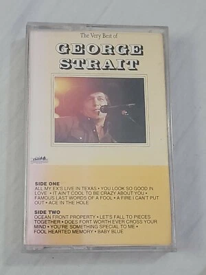 The Very Best Of George Strait Cassette 1991 Heartland Music MCA  Tape 1 - Image 1 of 4