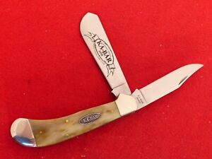 Ka-Bar Knives 2001 CK-01 bone saddlehorn #252 Knife MINT