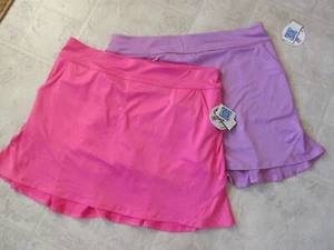 2 CORAL BAY Golf Skorts UPF 50 sz L Both NWT $60.00 PINK & LAVENDER - Picture 1 of 4