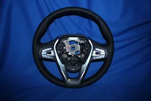 LENKRAD LEDERLENKRAD BMW X3 G01 F97 XDRIVE MFL HEIZUNG NEU BEZOGEN B236 - Picture 1 of 8