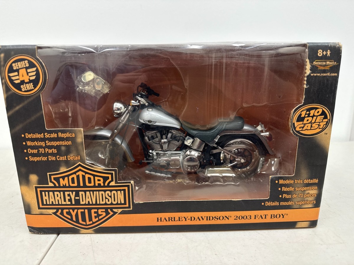 Harley-Davidson Diecast Motorcycles & ATVs 1:10 2003 Vehicle Harley-Davidson Diecast Motorcycles & ATVs 1:10 2003 Vehicle