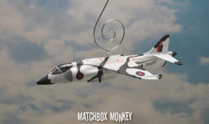 British RAF Harrier Jump Jet Top Gun Airplane Aircraft Christmas Ornament Adorno - Picture 1 of 12
