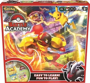 Pokemon TCG 2024 Edition: Battle Academy - Factory Sealed Box - 3 Complete Decks - Picture 1 of 2