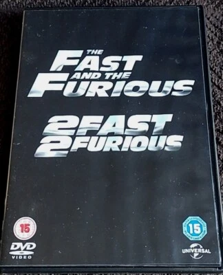 The Fast And The Furious & 2 Fast 2 Furious Dvd Fast And Furious 1 & 2 Free Post - Image 1 of 3