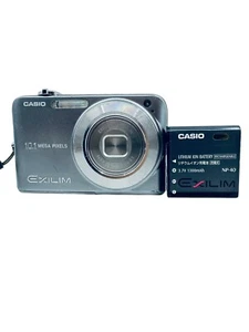 Casio EXILIM ZOOM EX-Z1080 10.1MP Silver with Battery Only TT444 - Picture 1 of 7