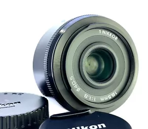 【 MINT++】Nikon 1 NIKKOR 18.5mm f/1.8 lens CX format Black Japan #37 - Picture 1 of 15