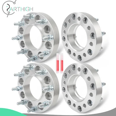 Adaptadores de rueda para Silverado 2500 HD 8x6,5 a 8x180 (4) 1,5" de grosor 14x1,5 117 CB Foto 1 de 4