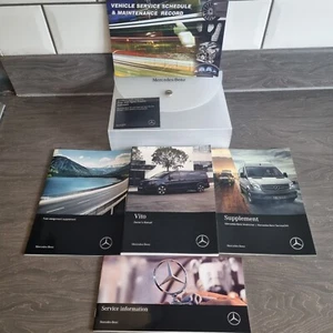 Mercedes Vito Owners Manual Handbook Wallet 20-23 (2020) - Picture 1 of 7