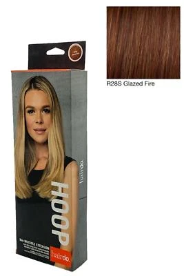 Hairdo 16 pulgadas Extensión Invisible Sin Clip Estilo Halo Esmaltado Fuego Foto 1 de 4