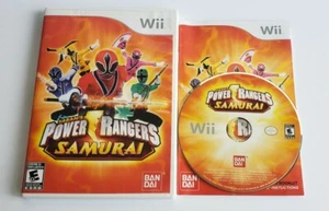 Power Rangers Samurai (Nintendo Wii, 2011) Complete W/ Fast Free Shipping - Picture 1 of 10