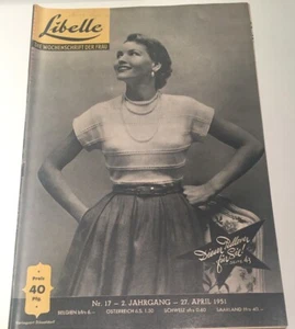 Libelle Zeitschrift 27.04.1951 Retro Vintage Rar - Bild 1 von 2