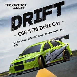 TURBO RACING 1:76 Mini Electric Remote Control Model Car Simulation Drift Car - Picture 1 of 6