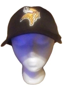 Gorra de béisbol Reebok NFL Minnesota Vikings Truckers negra para hombre S/M ajuste flexible  - Imagen 1 de 13