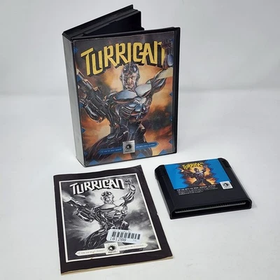 Turrican (Sega Genesis) in Case with Manual Authentic & Tested - Image 1 of 4