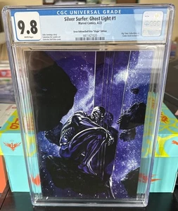 SILVER SURFER GHOST LIGHT # 1 CGC 9.8 ERROR EDITION VIRGIN EDITION DELL'OTTO - Picture 1 of 2