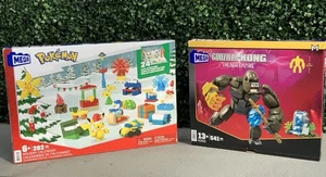 Mega Pokemon Holiday Advent Calendar & Godzilla-Kong- New Ships Fast - Picture 1 of 2