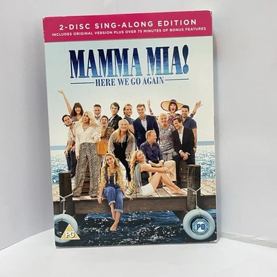 2 Disc Edition - Mamma Mia! & Here We Go Again 2008 DVD Set - RARE Multi Region - Image 1 of 4